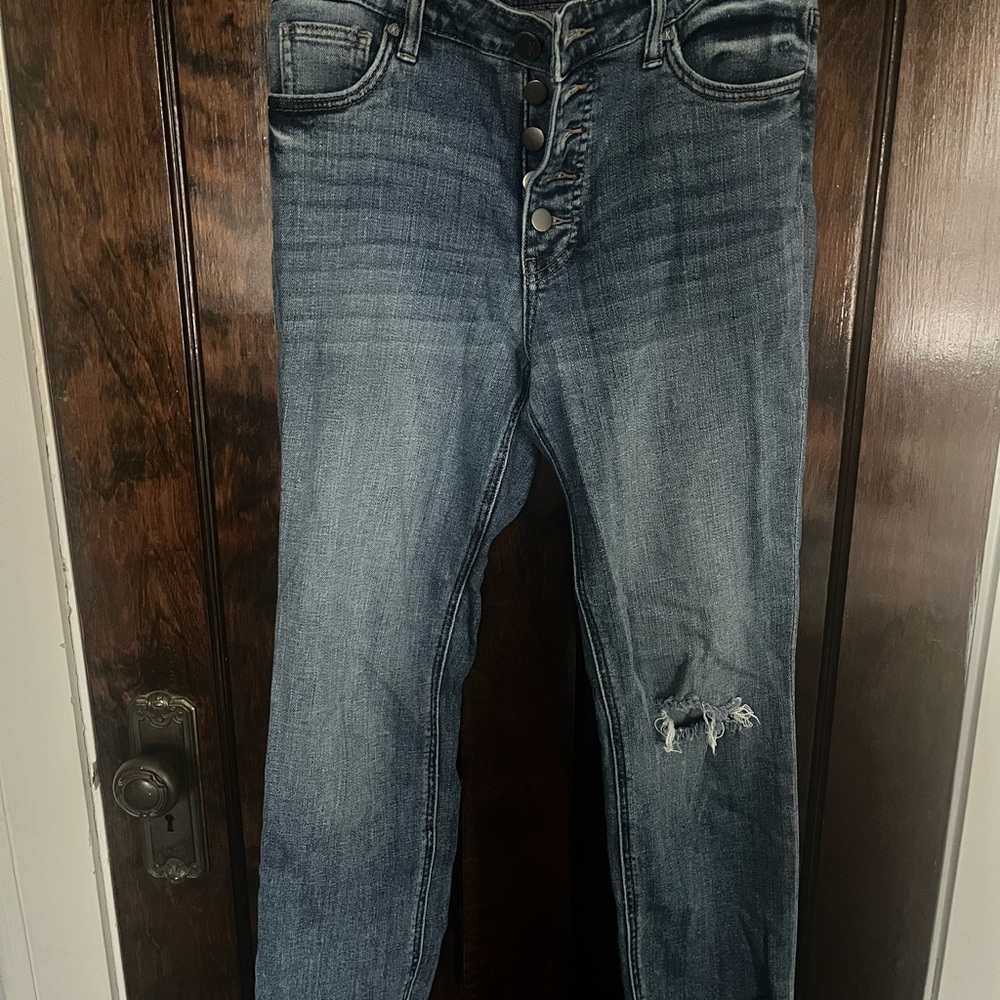 Kut from the Kloth Men's Dark Wash Straight Jeans